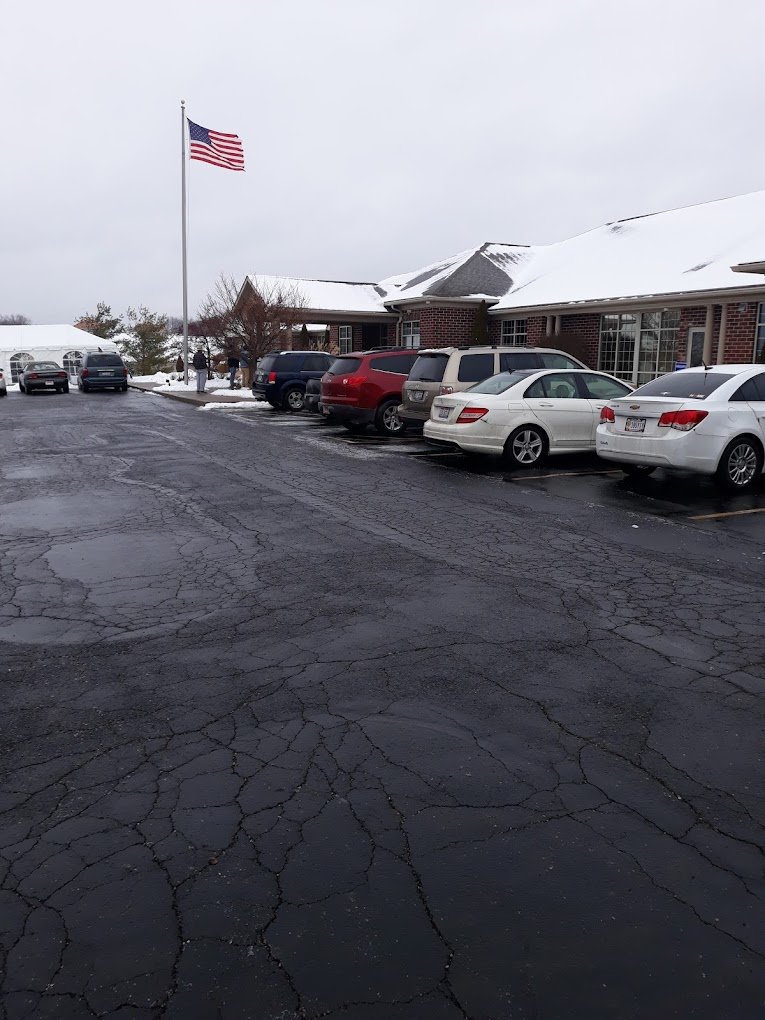 canton botanist dispensary parking view