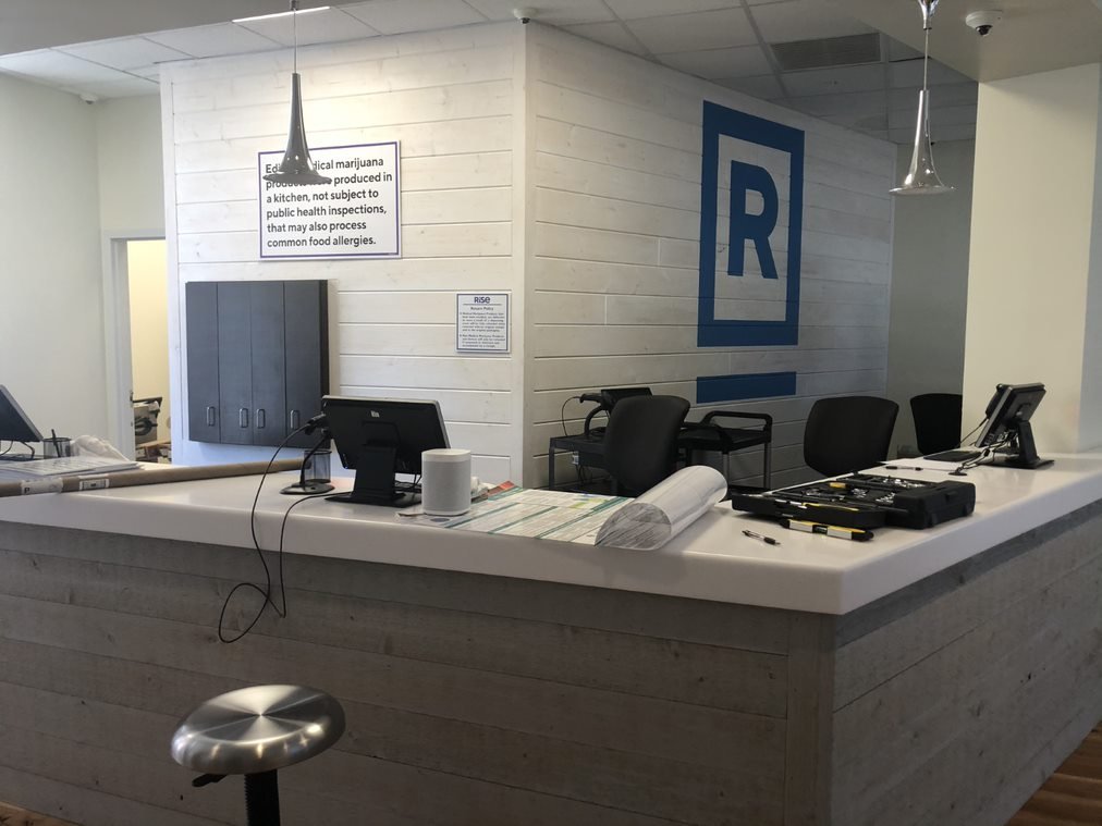 rise dispensary interior