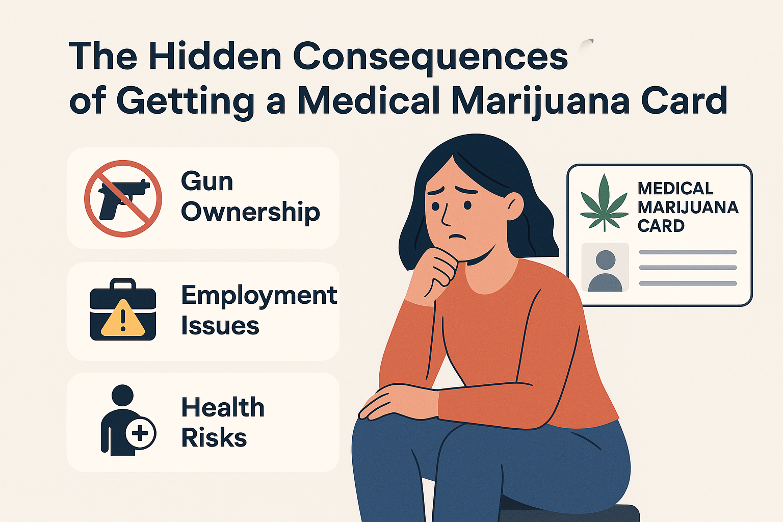 consequences of getting a medical marijuana card